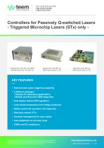 Triggered Microchip Lasers Controllers (STx series only) - 1
