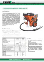 Concrete spraying machine SSB 14 / SSB 24 - 1