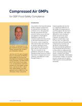 Benchmarking Compressed Air Good Manufacturing Practices (GMPs) for GFSI Food Safety Compliance-2