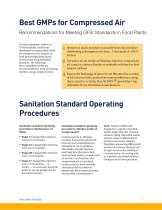 Benchmarking Compressed Air Good Manufacturing Practices (GMPs) for GFSI Food Safety Compliance-7