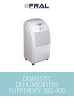 DOMESTIC DEHUMIDIFIERS FLIPPERDRY 300-400 - 1