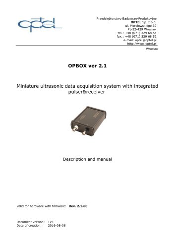 OPBOX ver 2.1