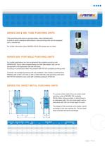 Hydraulic punching units and multiple punch systems - 5