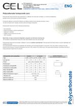 Polycarbonate honeycomb - 1