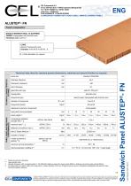 Sandwich panel Alustep FN - 1