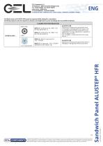 Sandwich panel ALUSTEP® HFR-2