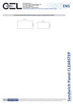 Sandwich Panel CLEARSTEP-2