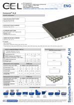 Sandwich panel COMPOCEL ALH - 1