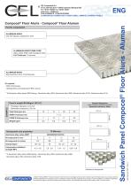 Sandwich panel COMPOCEL FLOOR - 1