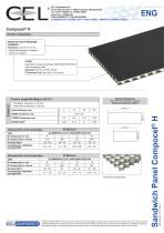 Sandwich panel COMPOCEL® H - 1