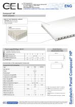 Polypropylene honeycomb core sandwich panel - COMPOCEL® HP - Cel ...