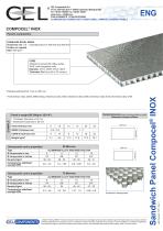 Sandwich panel COMPOCEL® INOX - 1