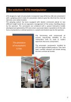 Handling manipulator with pneumatic clamp mandrel rolls-3