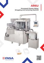 AR6U - Processed Cheese Filling, Wrapping and Cartoning Machine