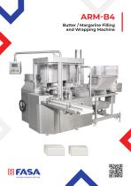 ARM-B4 – Butter filling and wrapping machine for 500-1 000 g