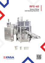 RFS 40 - Rotary Filling and Sealing Machine