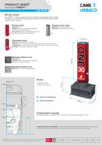 Fixed bollard ONE30EVO-2