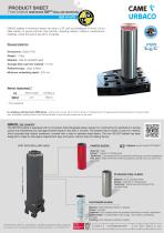 Fixed bollards renforced G6EVO shallow mounting-1