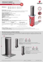 G6 Automatic Retractable Bollard - 1