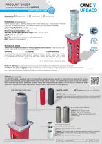 G6 EVO Automatic Retractable Bollard (Built-in hydraulic pump)-1
