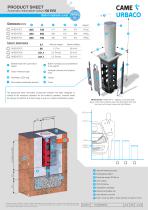 G6 EVO Automatic Retractable Bollard (Built-in hydraulic pump)-2