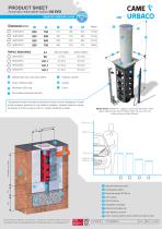 G6 EVO Automatic Retractable Bollard (Separate Hydraulic pump)-2