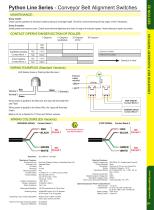 Python Line Series - Conveyor Belt Alignment Switches - 2