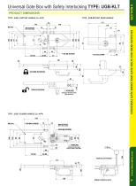 Universal Gate Box with Safety Interlocking TYPE: UGB-KLT-12