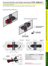 Universal Gate Box with Safety Interlocking TYPE: UGB-KLT-6