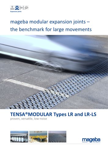 Product brochure TENSA®MODULAR LR and LR-LS