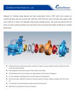 Anti-abrrasive EHM Slurry Pump Catalogue-2