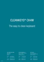 Cleankeys® CK4W - 2