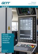 Operating solutions for machine and apparatus engineering - 1