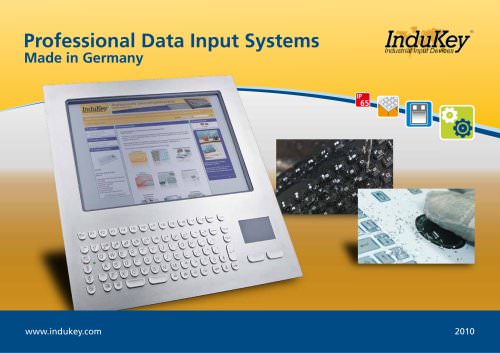 Professional Data Input Systems - Made in Germany