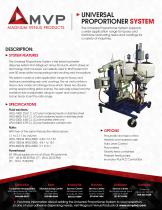 UNIVERSAL PROPORTIONER SYSTEM-1