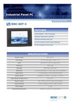 BNC-08T, Fanless 8" touch panel PC-1