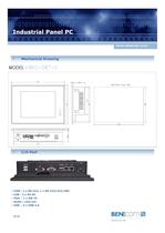 BNC-08T, Fanless 8" touch panel PC-2