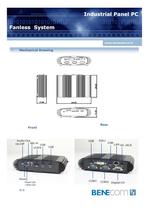 Din Rail mount Embedded small Box PC BPC-201-2