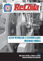 Low Torque Controlled Rewind Electronic Reels - 1