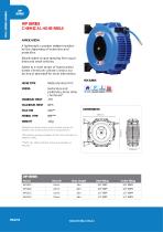 Polypropylene Spring Rewind Hose Reels - Gen III and Gen IV - 10