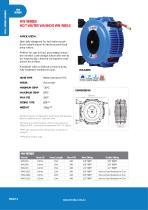 Polypropylene Spring Rewind Hose Reels - Gen III and Gen IV - 6