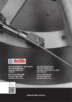 Steel and Stainless Steel C Series hose reel catalogue - hand crank and motor rewind - 13