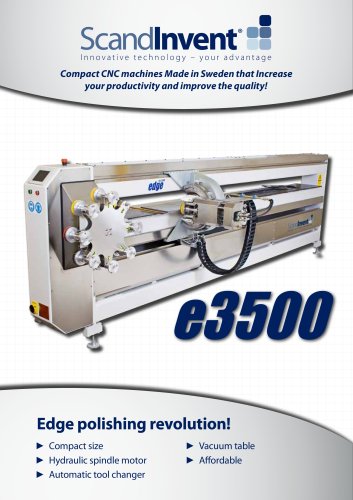 e3500 edge polishing machine for stone