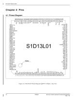 IC Epson S1D13L01 LCD Controller - 14