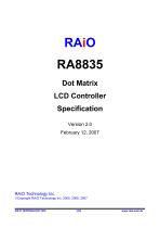 Raio RA8835 LCD Controller - 1