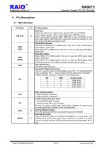 Raio RA8875 TFT LCD Controller - 9