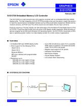 S1D13705 Embedded Memory LCD Controller - 5