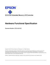 S1D13705 Embedded Memory LCD Controller - 7