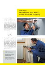 Pressing instead of soldering with Viega press systems: Safe, clean and fast.-5