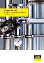 Viega Industry. Installation Systems for Industrial and Plant Engineering. - 1